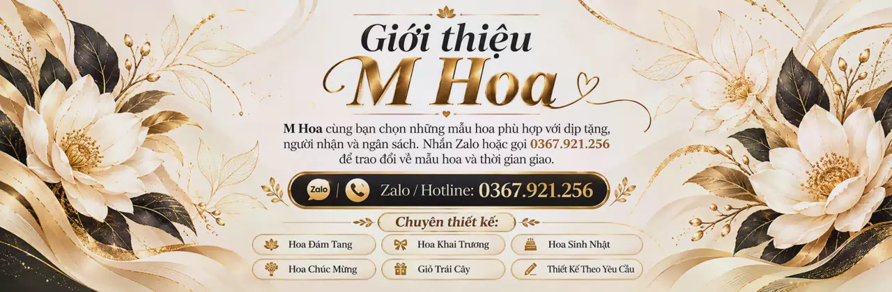 Ảnh bìa Shop hoa tươi Xã Trung Thành Vĩnh Long - Hoa cho những dịp đáng nhớ